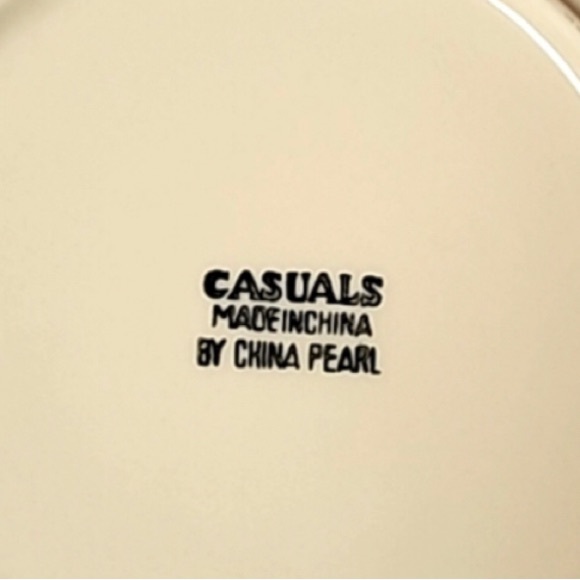 Casuals Apple by China Pearl - One Salad Plate 7.5” - Picture 2 of 2